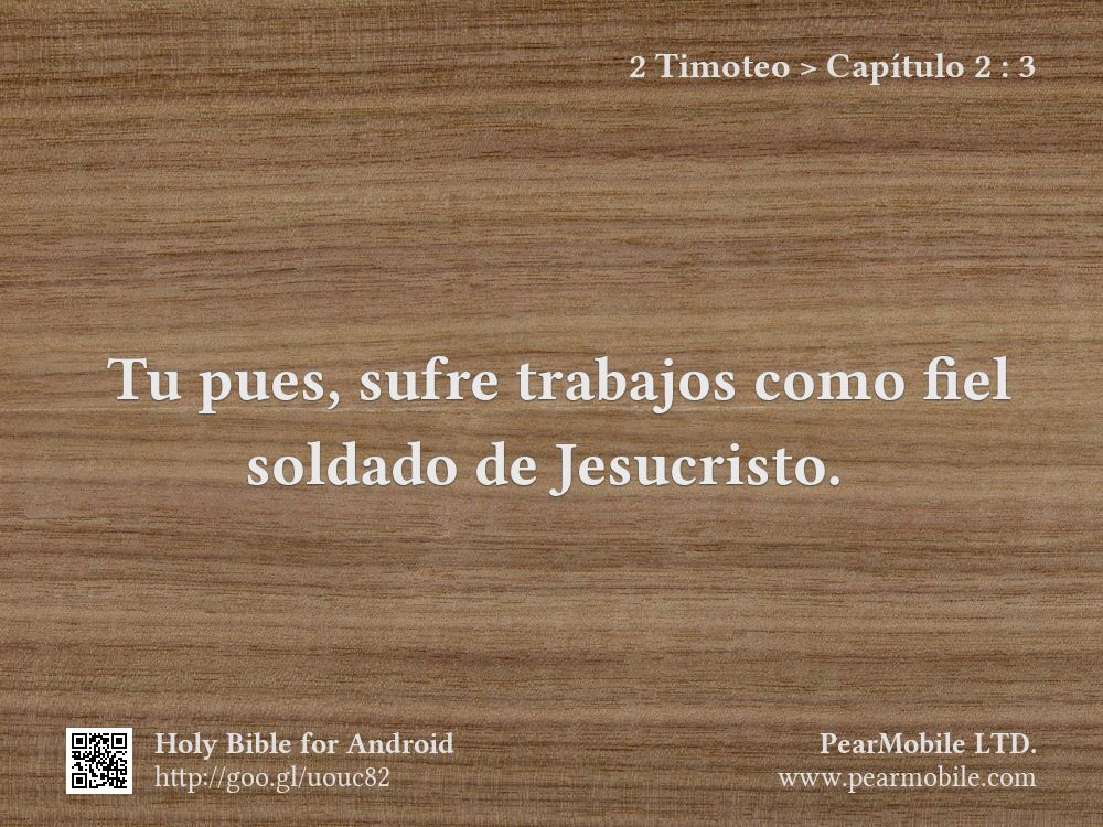 2 Timoteo, Capítulo 2:3